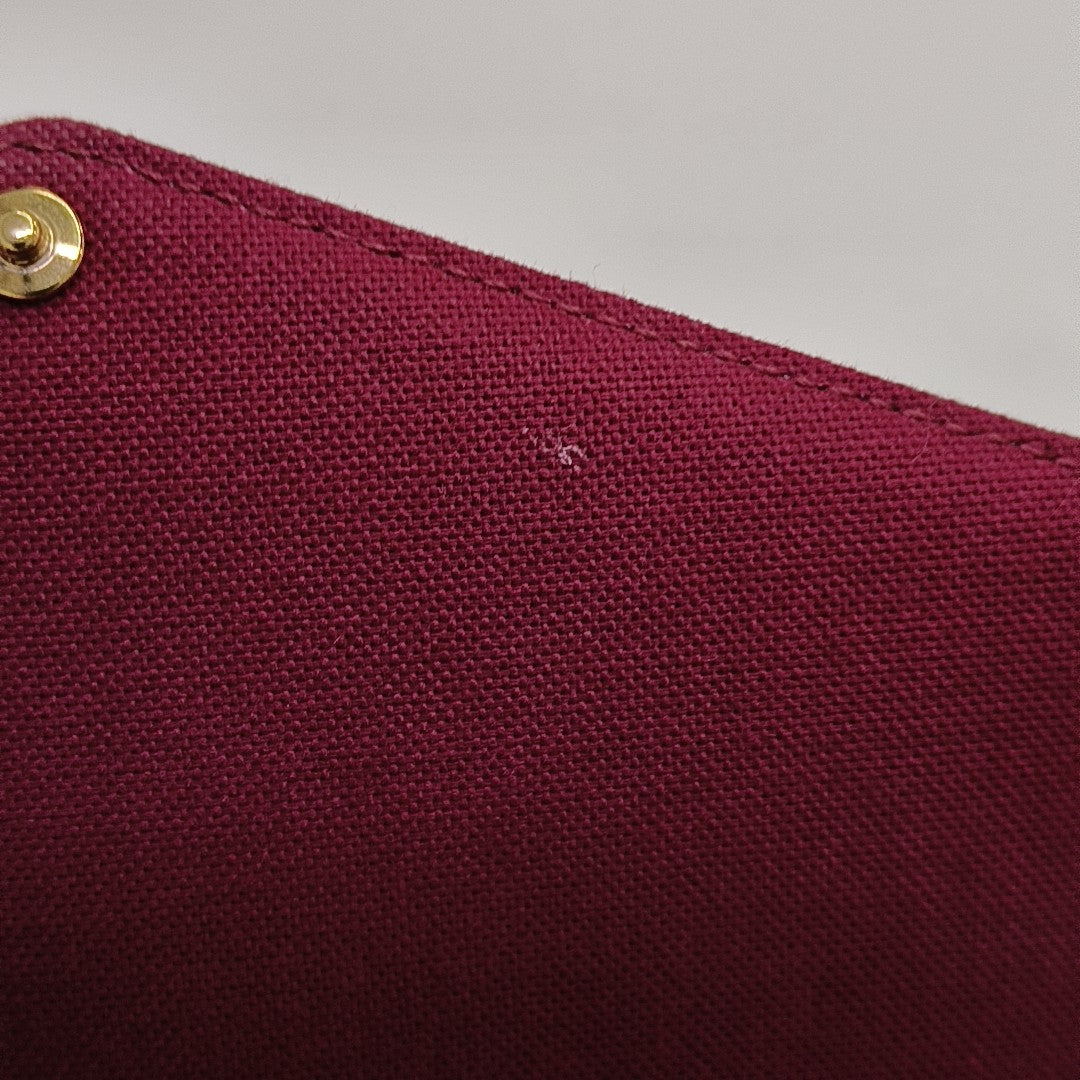 FÉLICIE Monogram Coated Canvas Brown