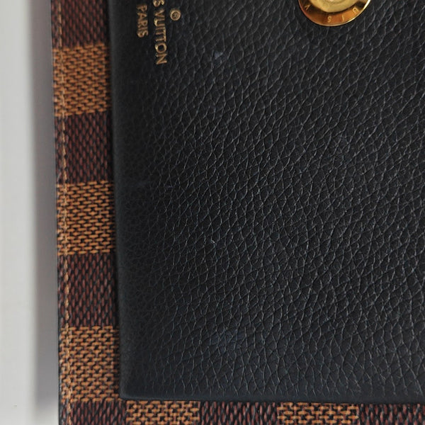 VAVIN Damier Ebene Coated Canvas Brown