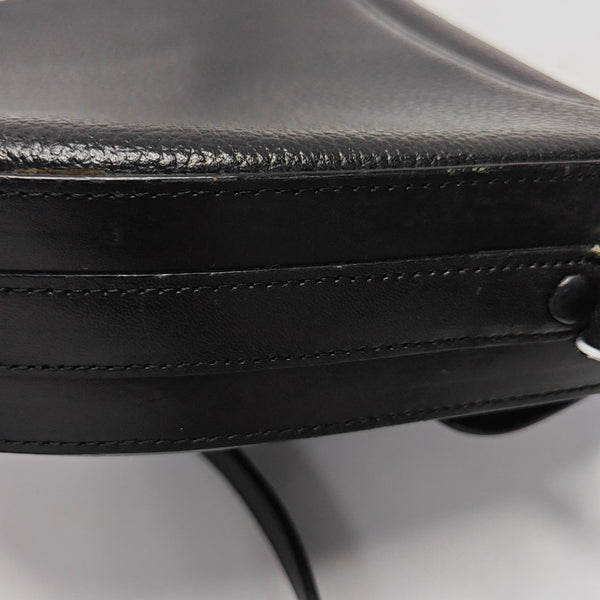 Calfskin Shoulder Bag Black