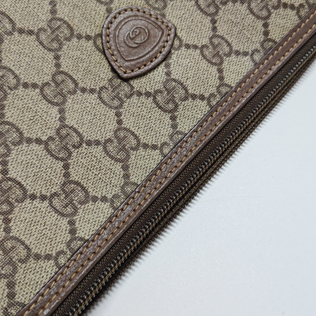 GG Supreme Monogram Coated Canvas Beige