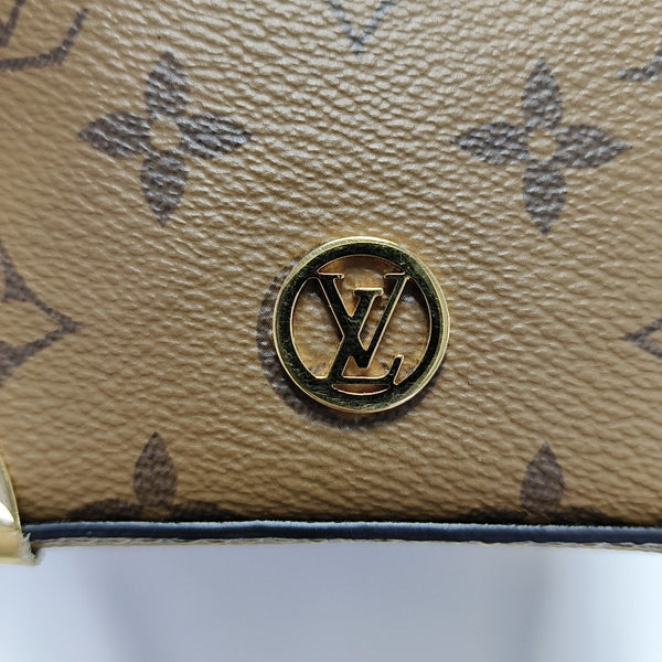 NOÉ PURSE LV CHARMS Monogram Coated Canvas Brown