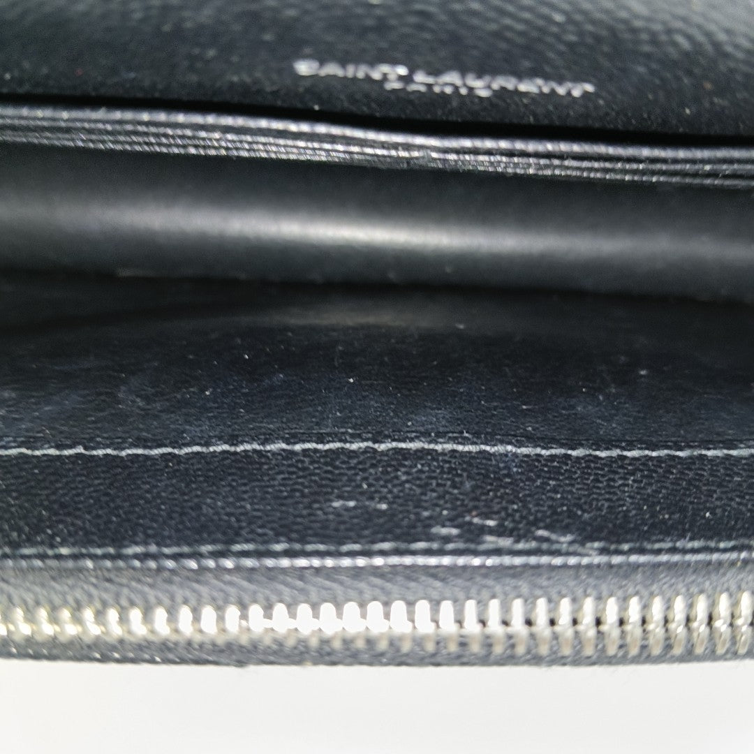 MONOGRAM WOC Chevron Calfskin Black