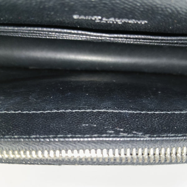 MONOGRAM WOC Chevron Calfskin Black
