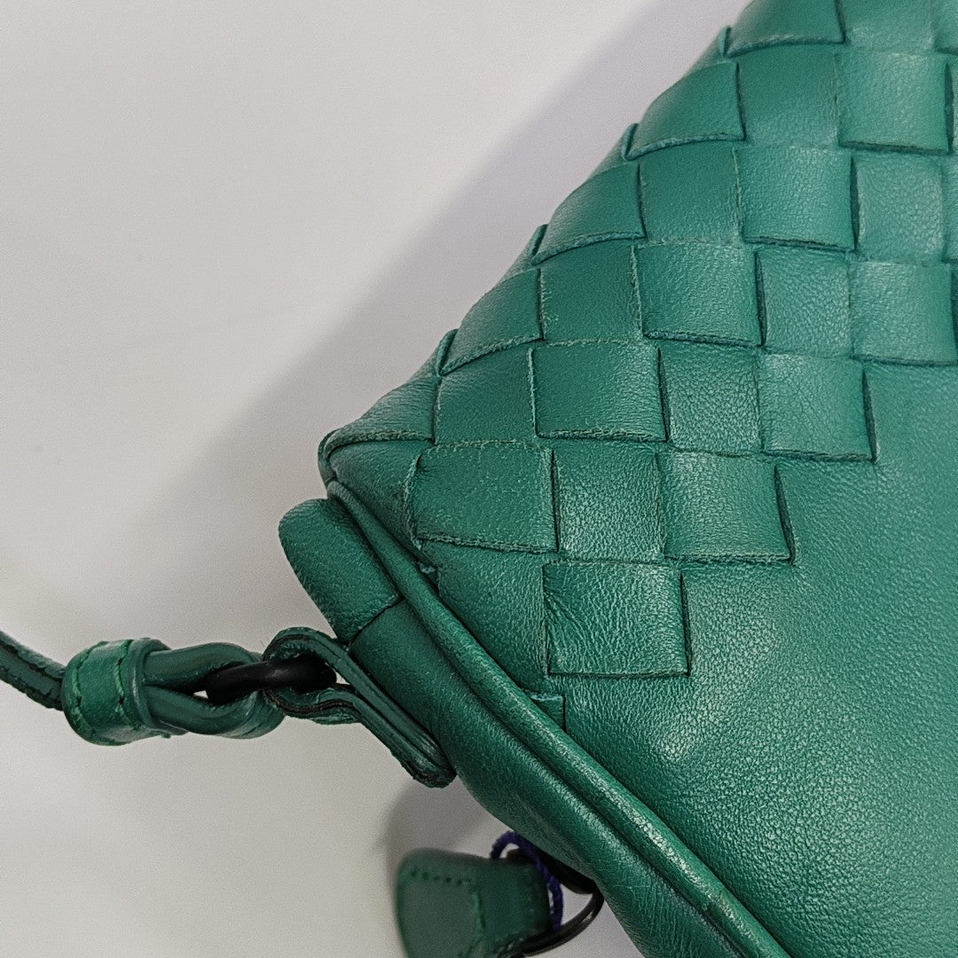 Calfskin Crossbody Bag Green