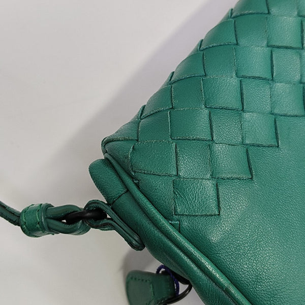 Calfskin Crossbody Bag Green