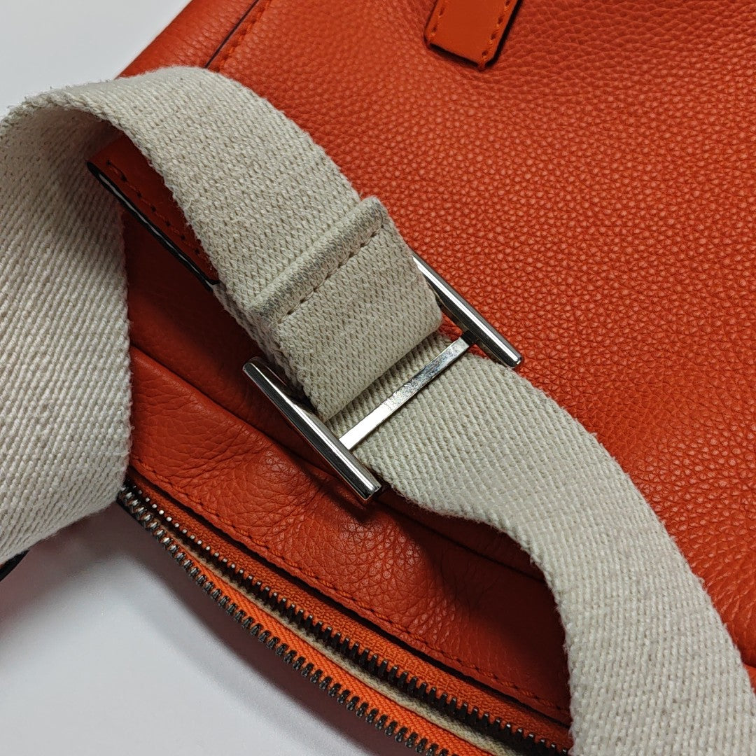 Military Extra Small Calfskin Orange