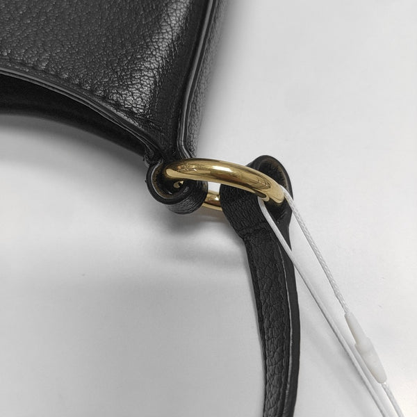 Calfskin Shoulder Bag Black