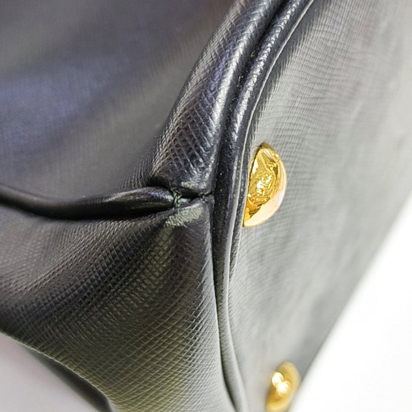 Galleria Saffiano Calfskin Black