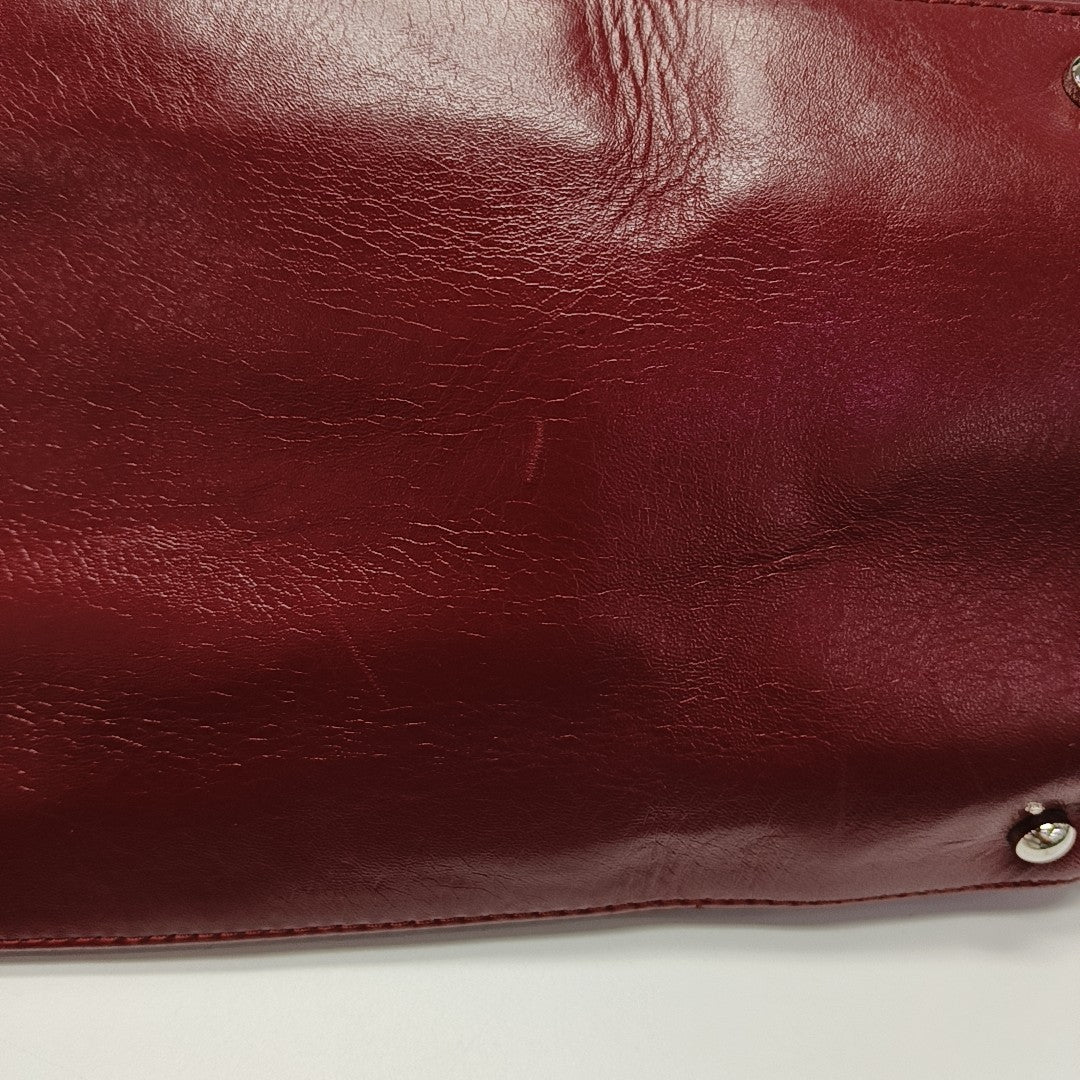 Quilted Lambskin Shoulder Bag Red