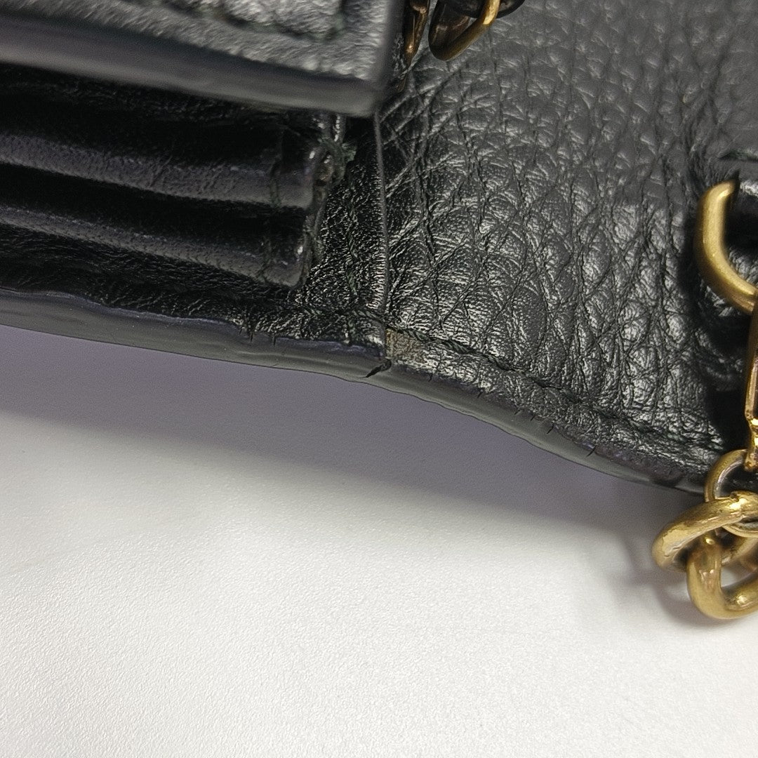 GG Marmont Mini Calfskin Black