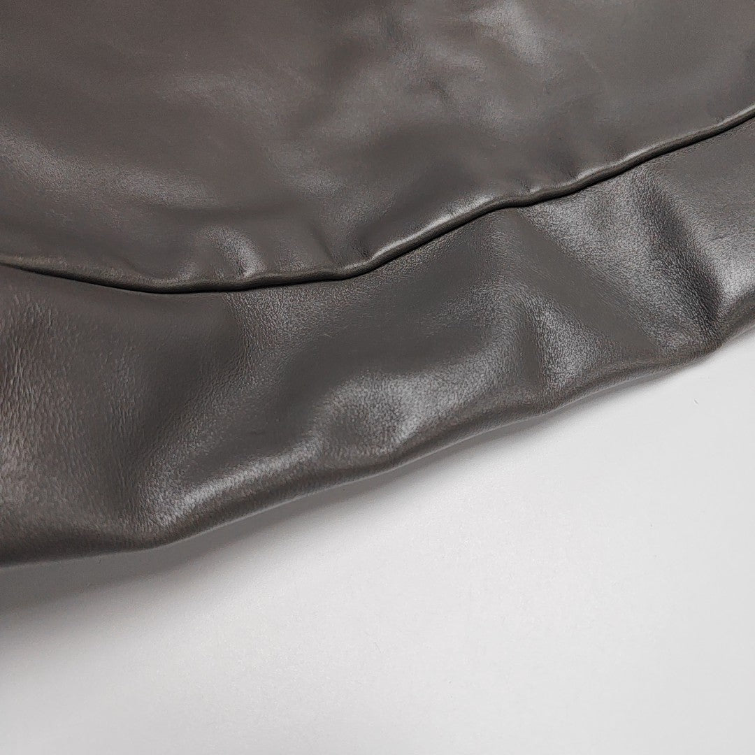 SHOPPING BAG Calfskin Gray