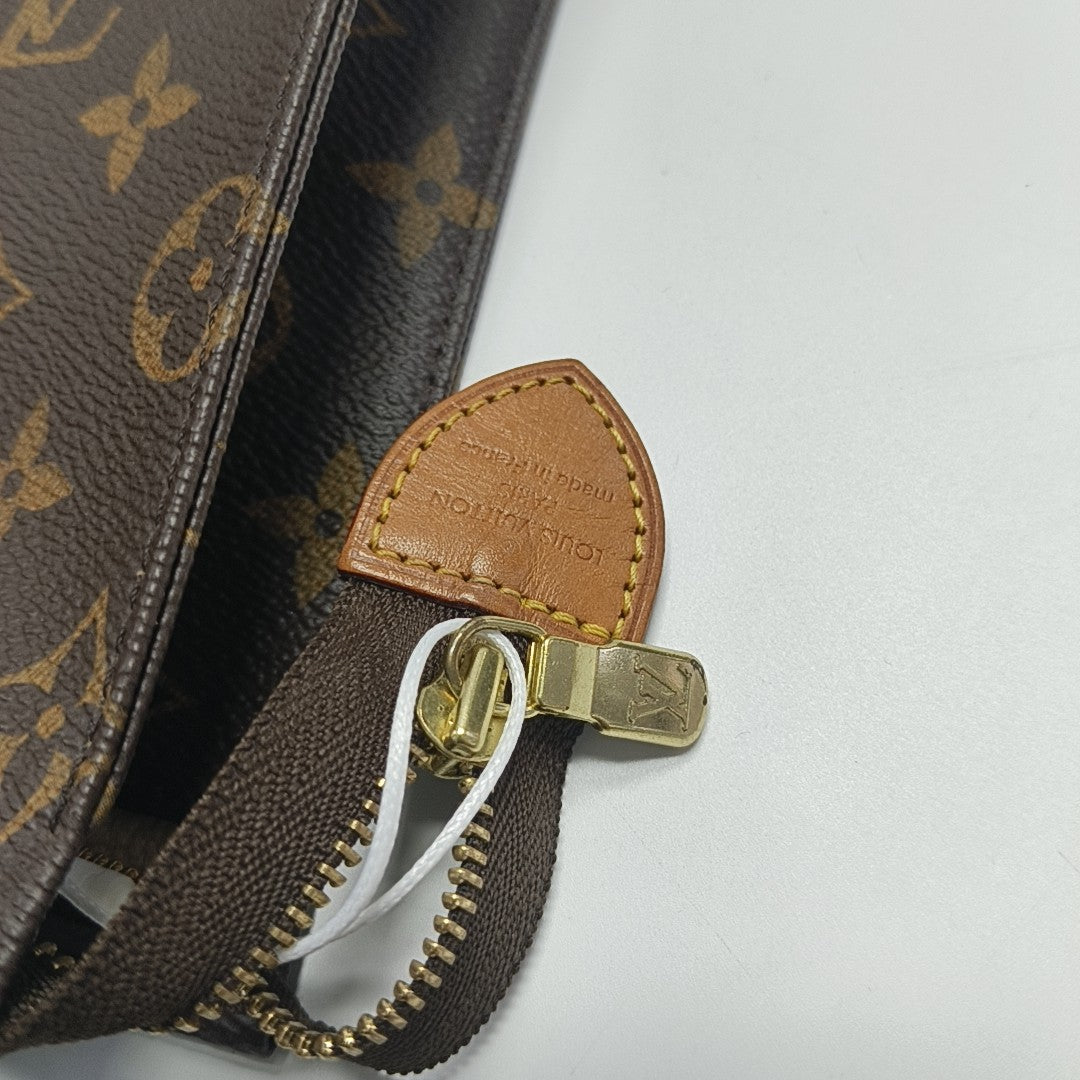TOILET POCKET 26 Monogram Coated Canvas Brown