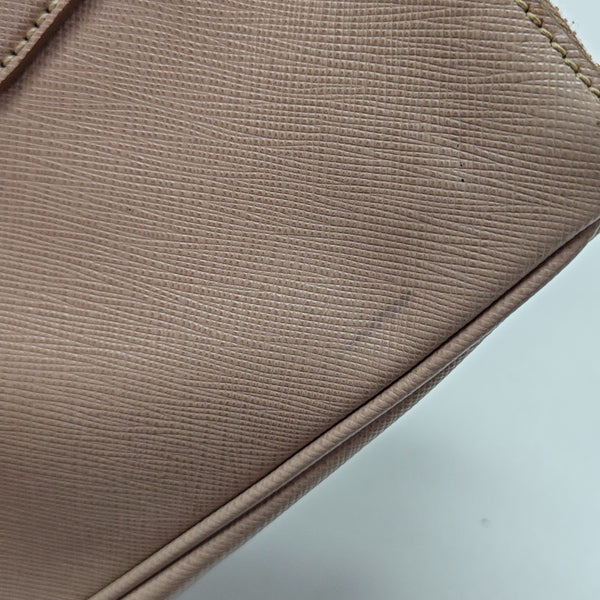 Galleria Large Saffiano Calfskin Pink