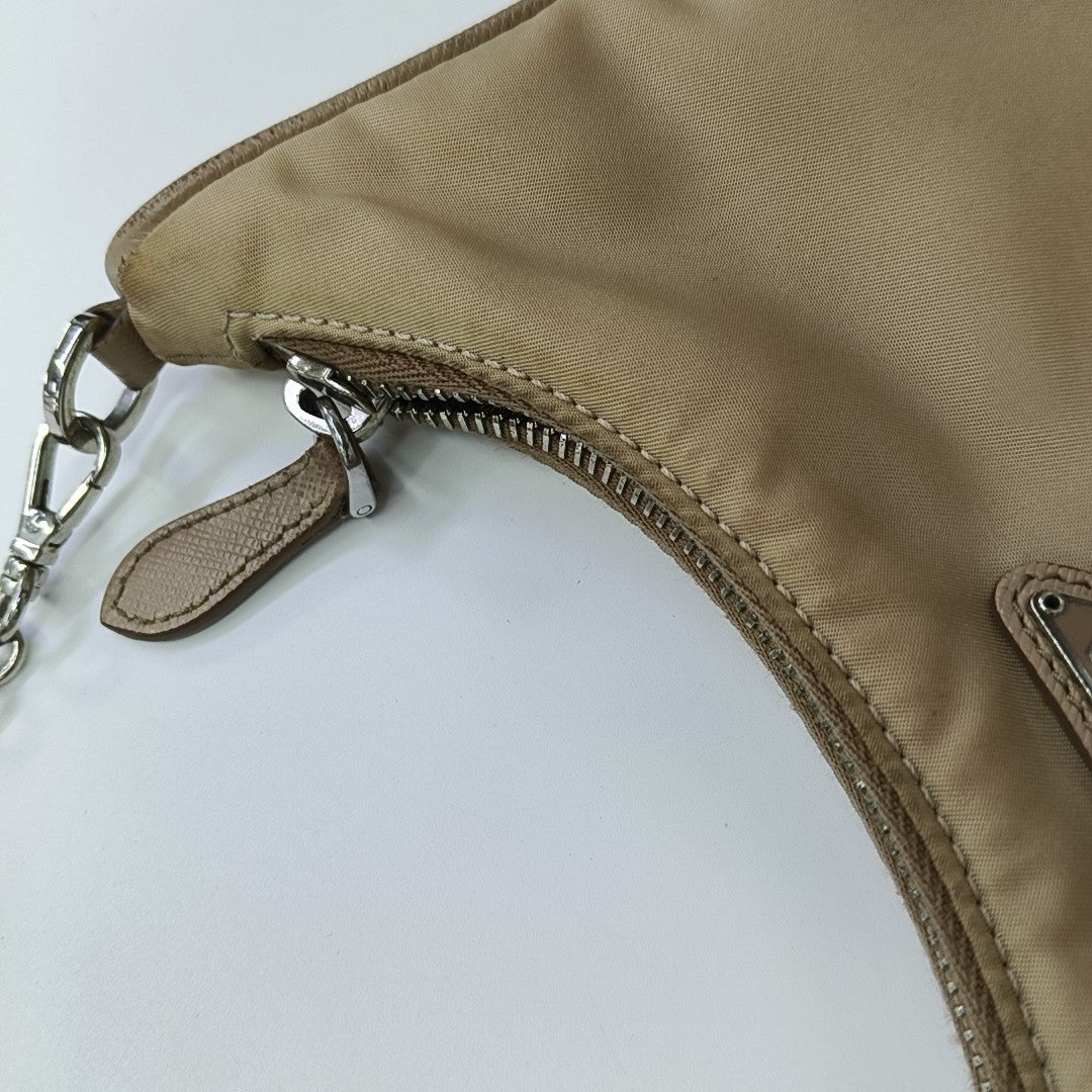 Re-Edition2000 Mini Nylon Beige