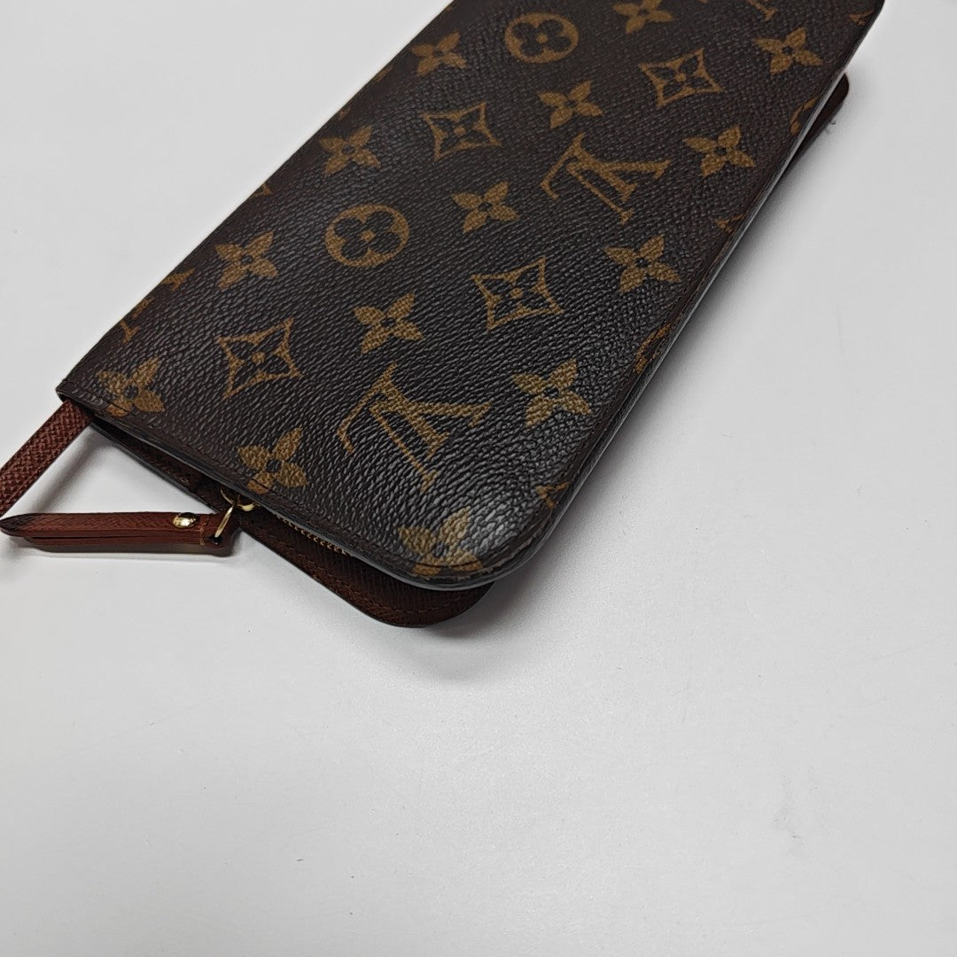 INSOLITE Monogram Coated Canvas Brown Wallet