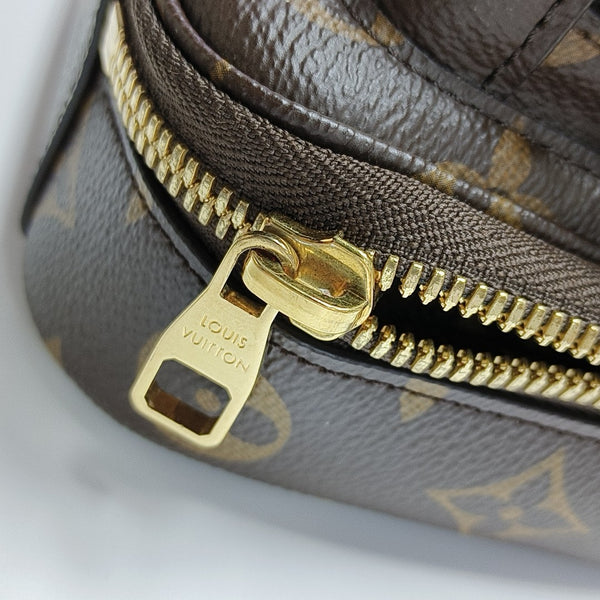 UTILITY Monogram Coated Canvas Brown