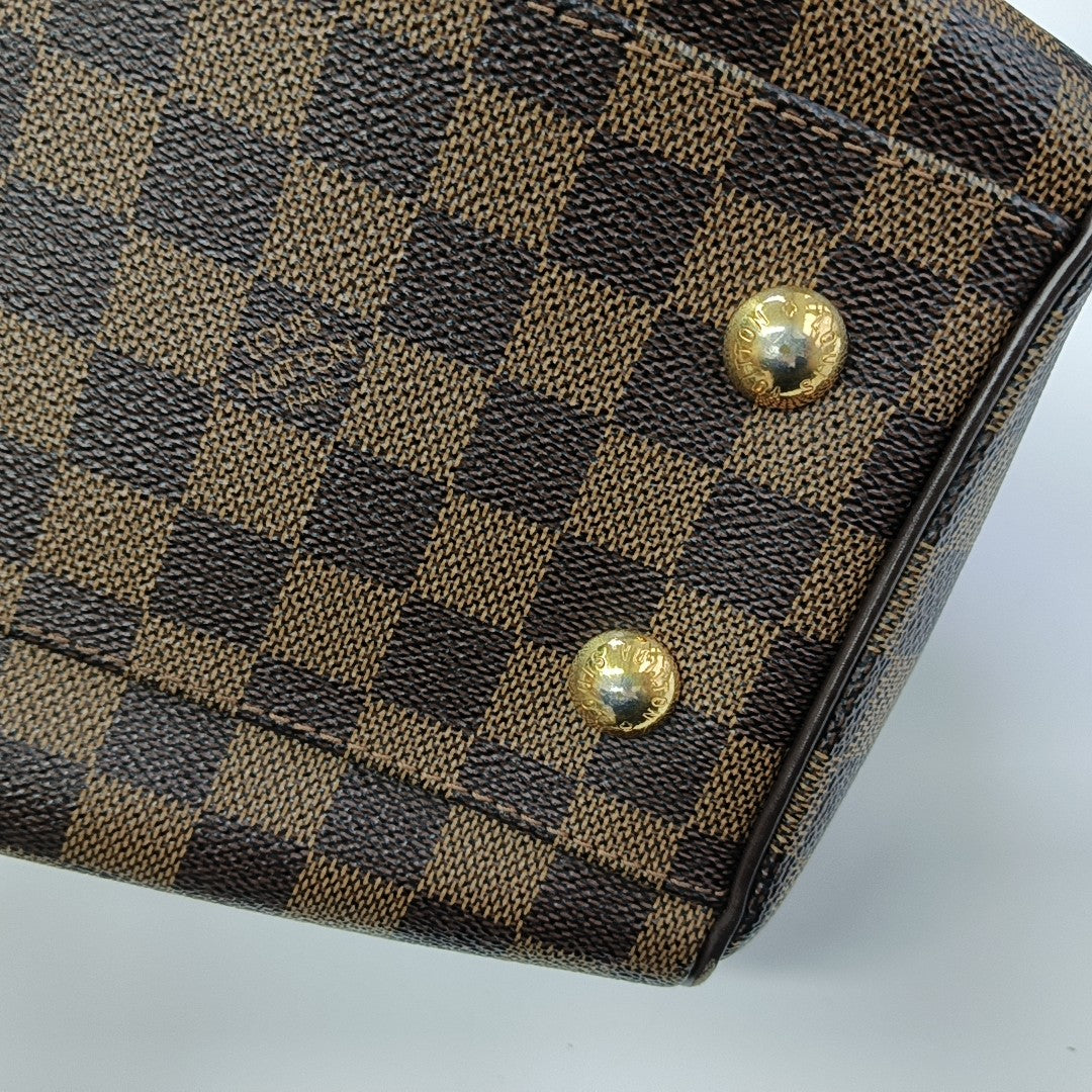 TREVI PM Damier Ebene Coated Canvas Brown