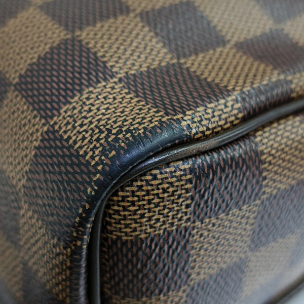 SPEEDY 25 Damier Ebene Coated Canvas Brown