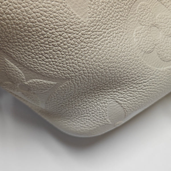 NEVERFULL MM Monogram Calfskin Beige