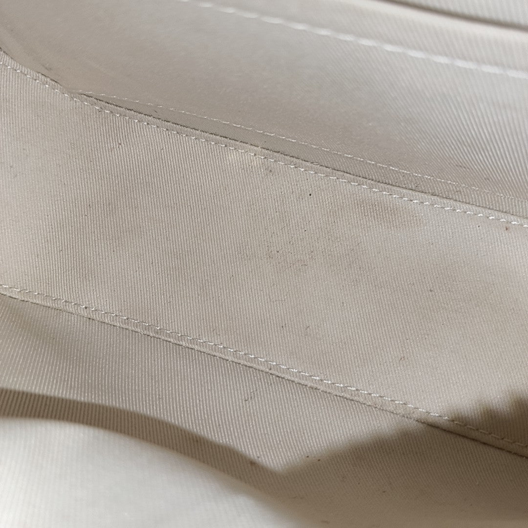 SAINTONGE Monogram Coated Canvas Brown