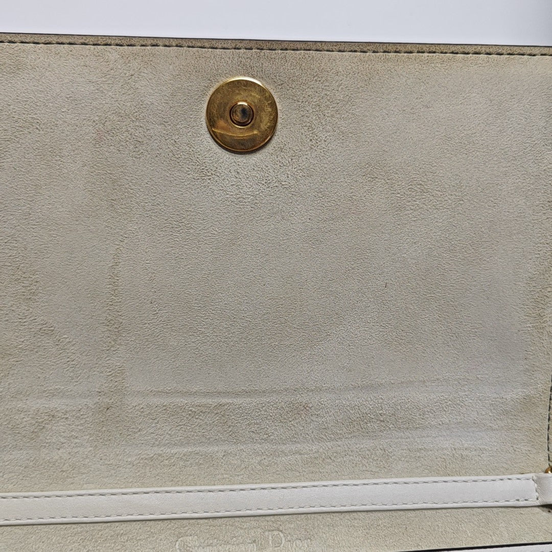 Calfskin Shoulder Bag White