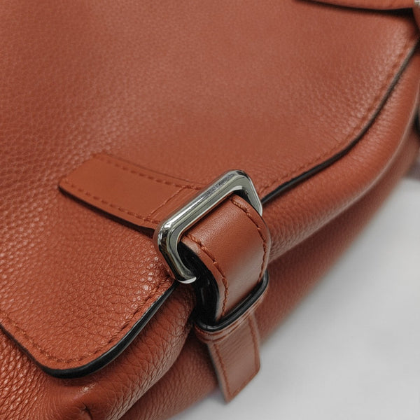 Calfskin Shoulder Bag Red