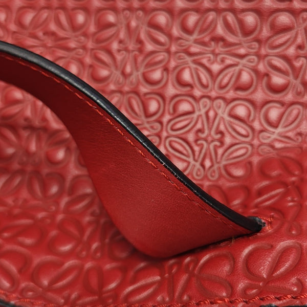 Eastwest Monogram Calfskin Red