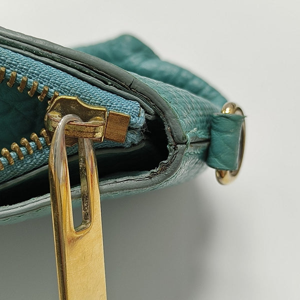 Calfskin Shoulder Bag Green