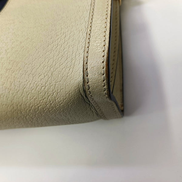 Ophidia Small Calfskin White