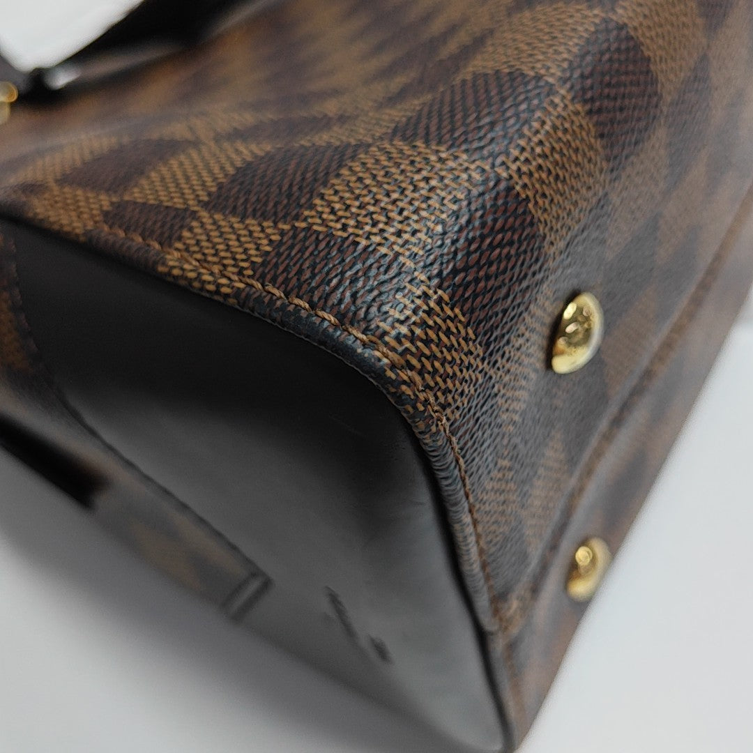 KENSINGTON BOWLING Damier Ebene Coated Canvas Brown