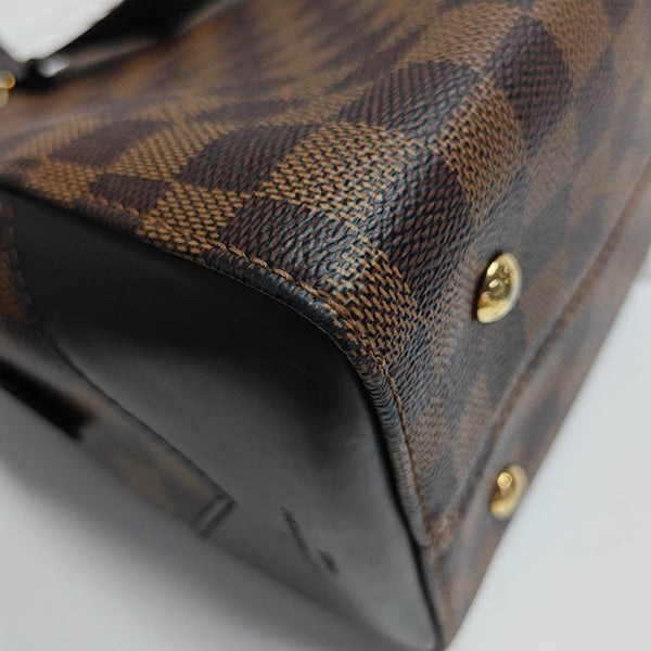 KENSINGTON BOWLING Damier Ebene Coated Canvas Brown