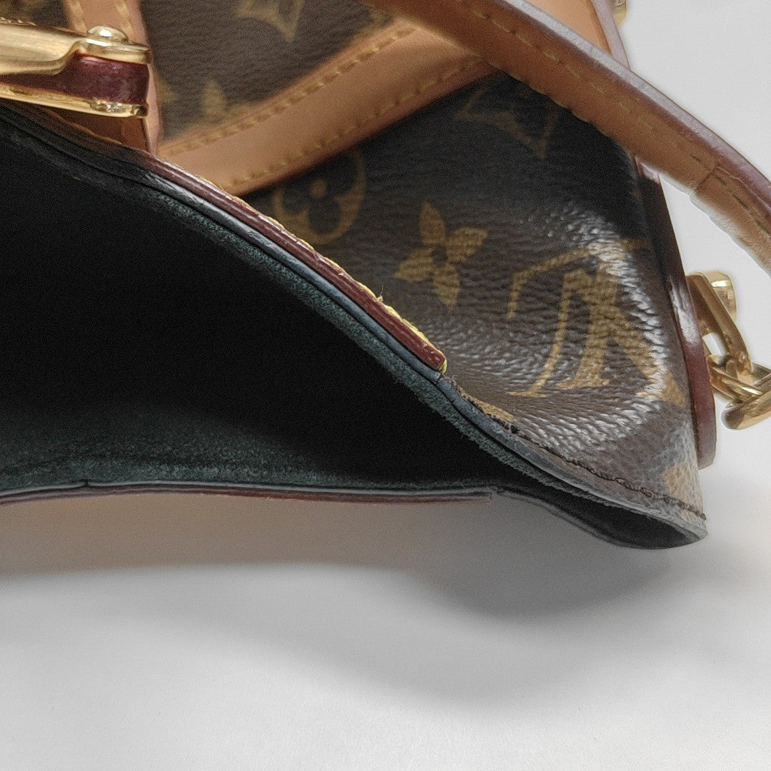 DUFFLE Monogram Coated Canvas Brown