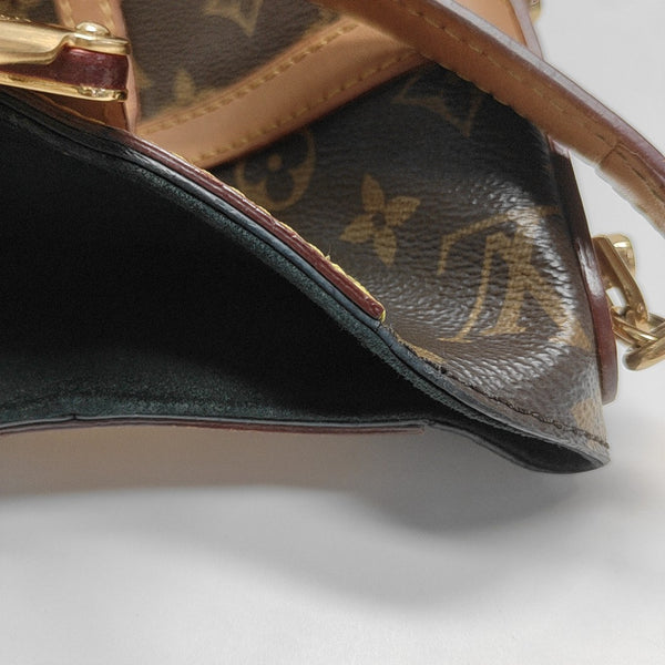 DUFFLE Monogram Coated Canvas Brown