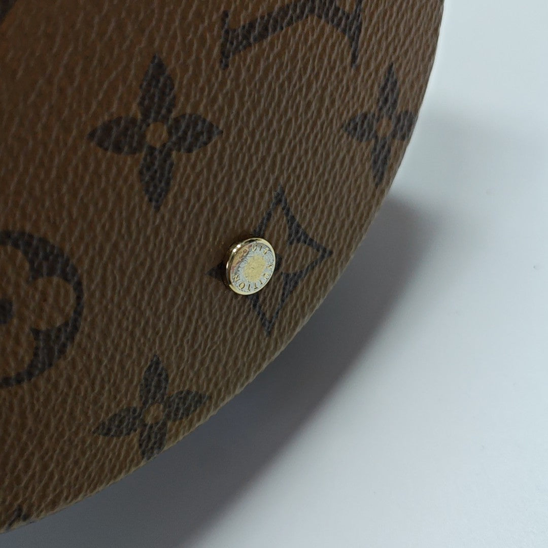 CANNES PM Monogram Coated Canvas Brown