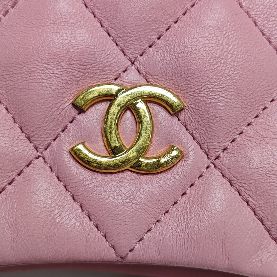 HOBO Quilted Lambskin Pink