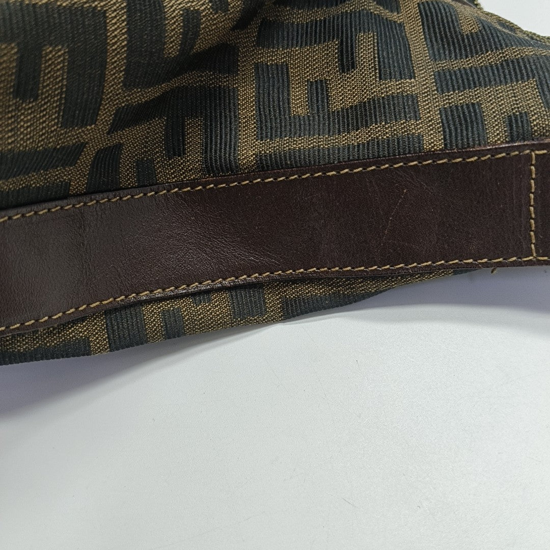 Canvas Top Handle Bag Brown