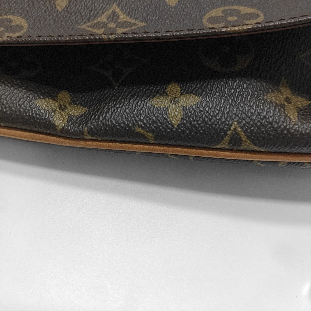 MUSETTE TANGO PM Monogram Coated Canvas Brown