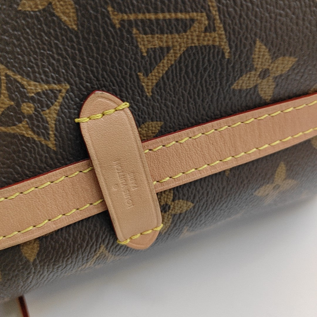 CARRYALL PM Monogram Coated Canvas Brown