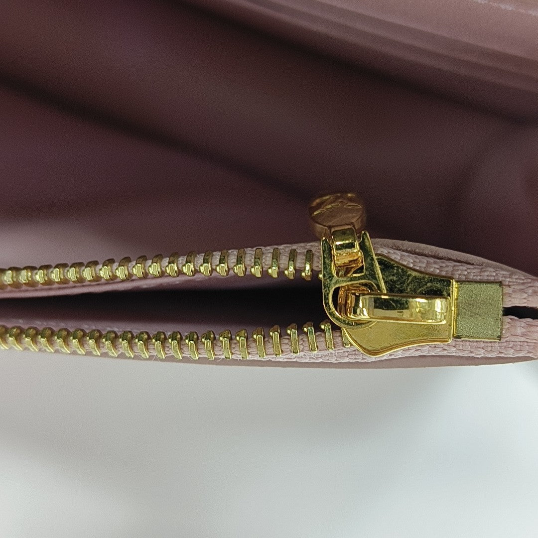 CHERRYWOOD Monogram Patent Leather Pink