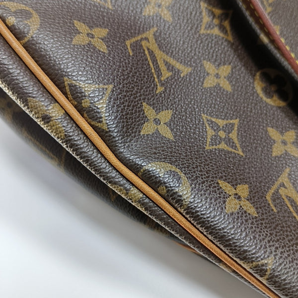BATIGNOLLES MM Monogram Coated Canvas Brown