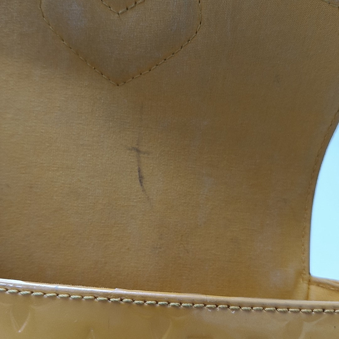 BELLFLOWER Monogram Calfskin Yellow