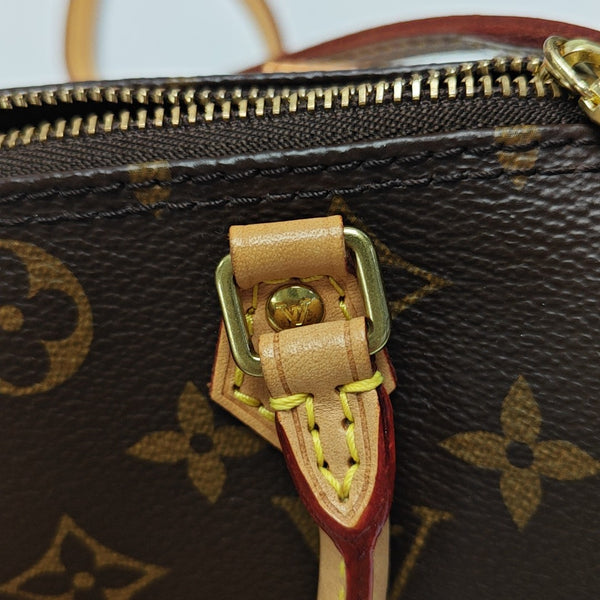 SPEEDY Nano Monogram Coated Canvas Brown