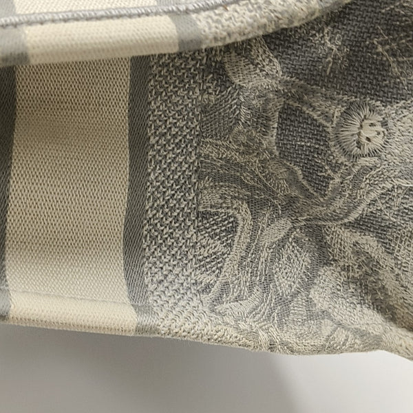 Book Tote Medium Canvas Gray