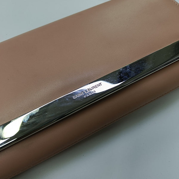 Calfskin Clutch Pink