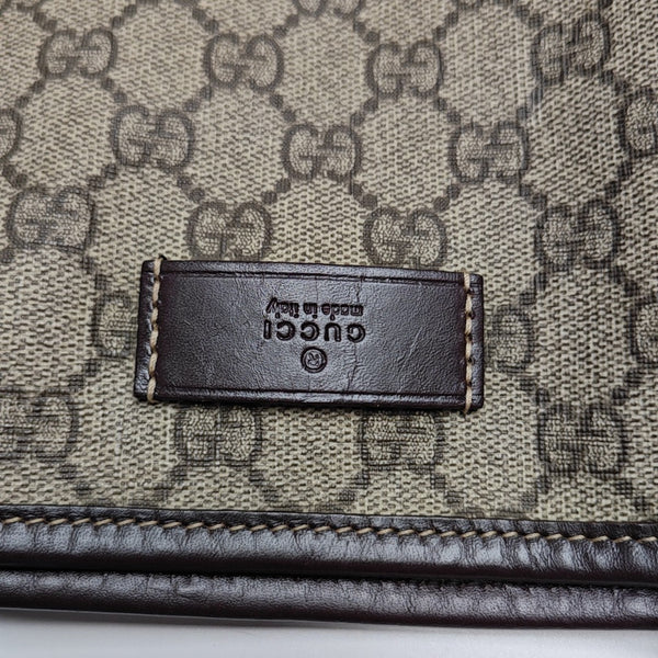GG Imprime Medium Monogram Coated Canvas Beige