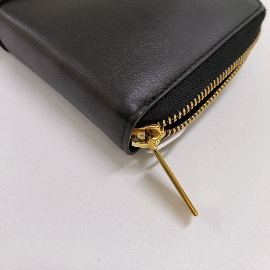Calfskin Wallet Blue
