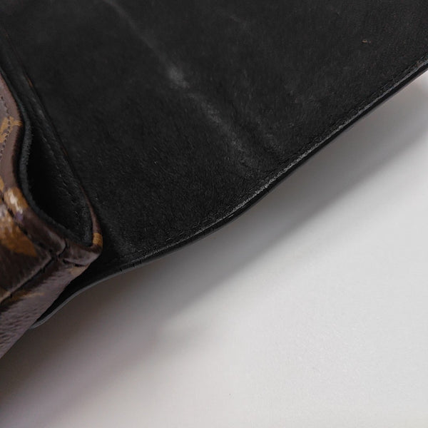 LOCKY BB Monogram Coated Canvas Brown