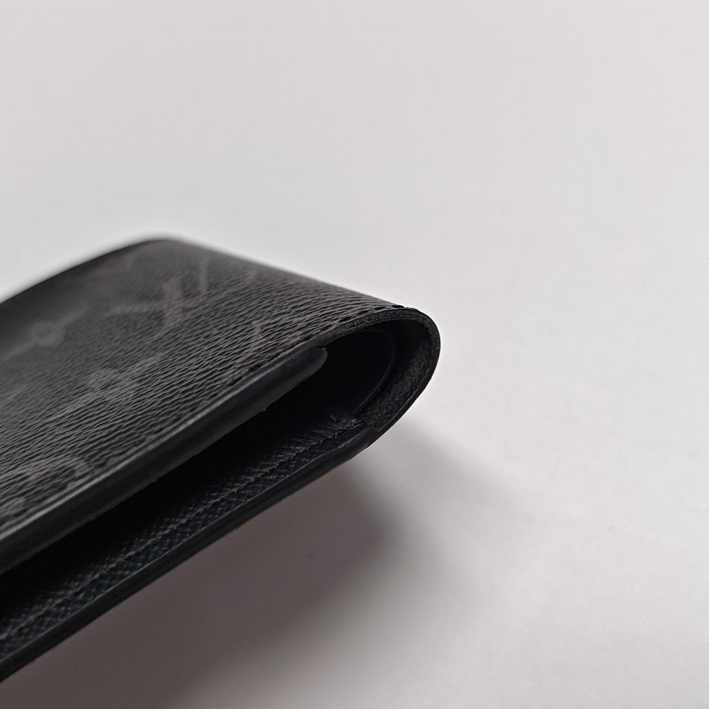 SLENDER Monogram Coated Canvas Black Wallet