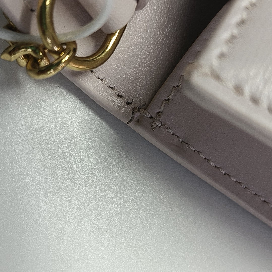 TRIOMPHE Mini Calfskin Purple