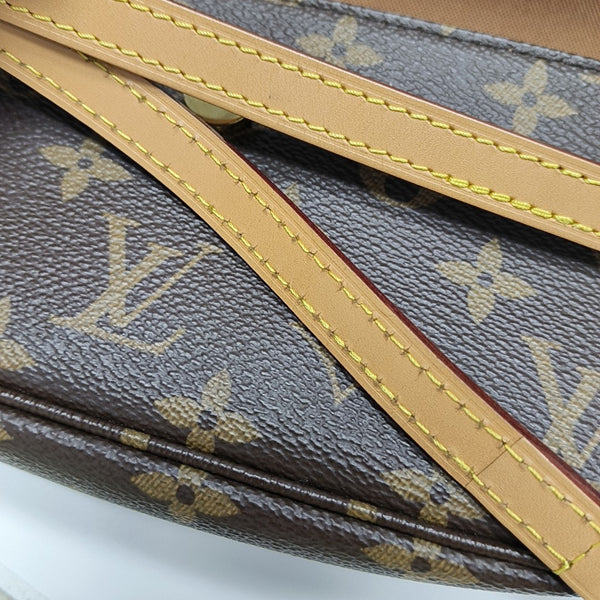 IVY Monogram Coated Canvas Brown